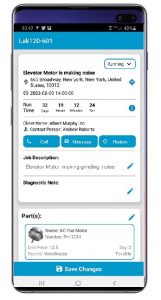 screenshot of Field Force Tracker